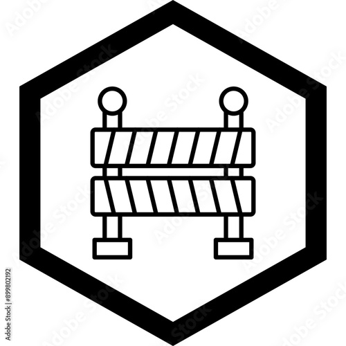 Barrier Icon Design