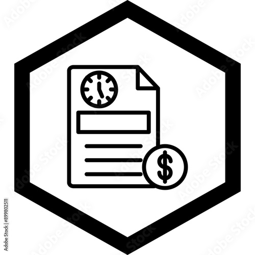 Deadline Icon Design