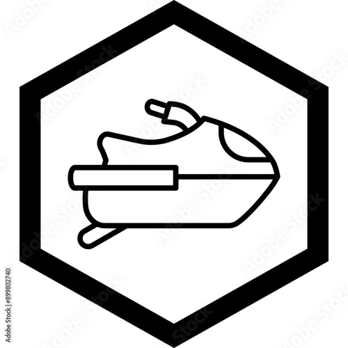 Jetski Icon Design