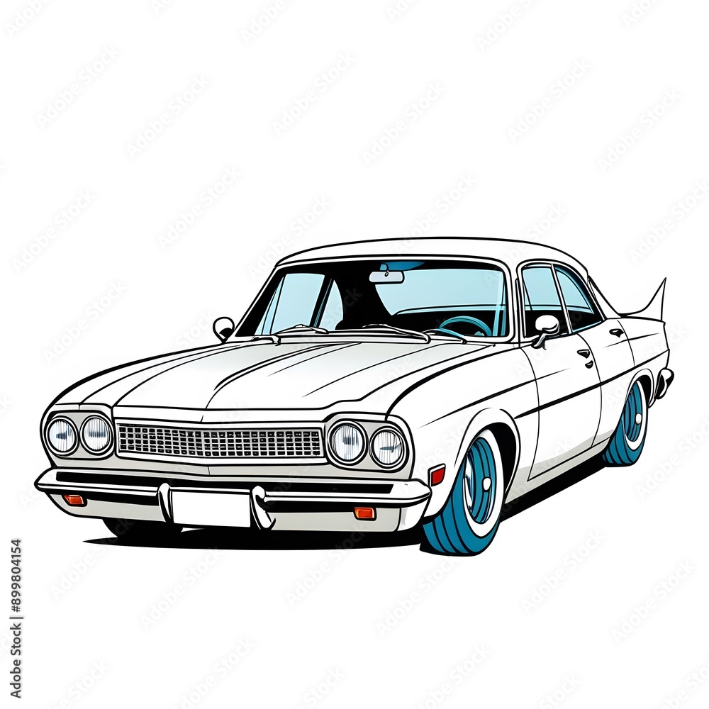 Obraz premium vintage vehicle car for transportation
