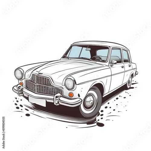 vintage vehicle car for transportation