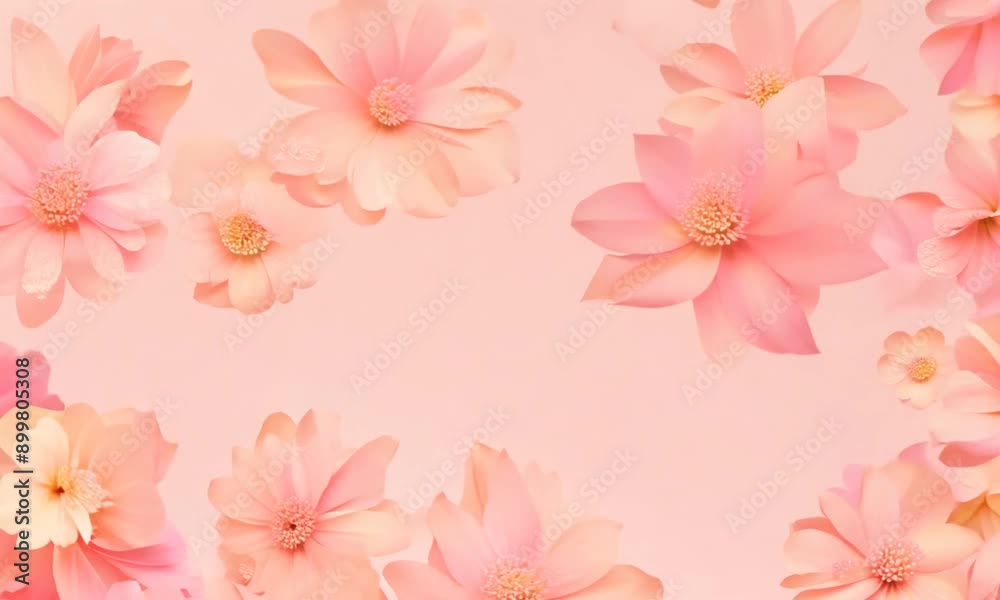 Delicate Pink Flowers Delicate Pink Flowers