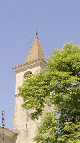 Church in the village of Orpierre in the south of France