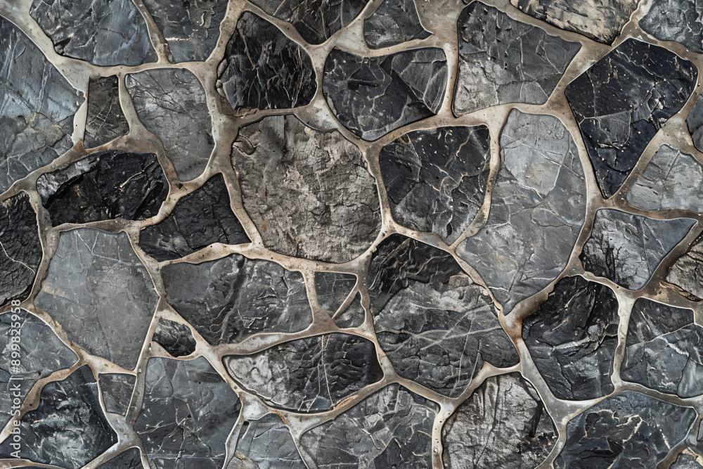 Grey Stone Wall Texture. Grey Stone Wall Texture.