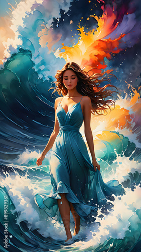 Women of the Sea and Waves