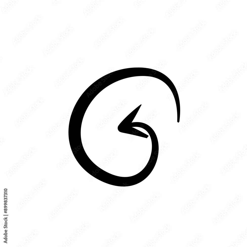 Hand drawn vector arrows doodle on white background. design element vector illustration Hand drawn vector arrows doodle on white background. design element vector illustration