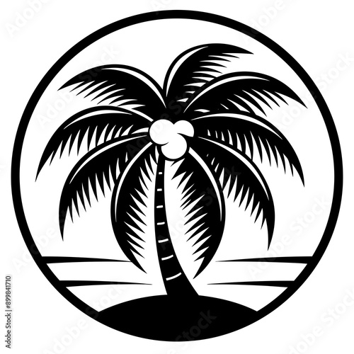 black and white tree
