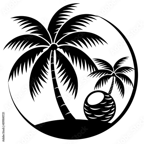 black and white tree
