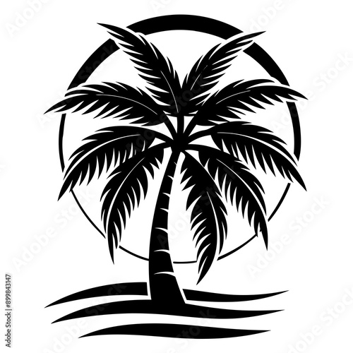 palm tree silhouette