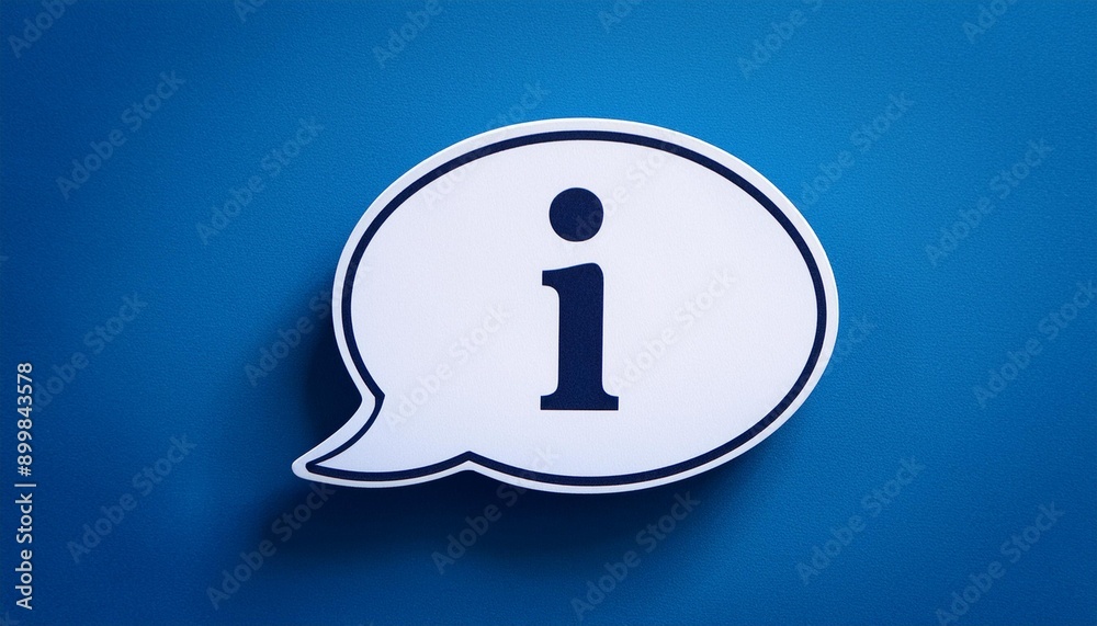 フキダシにインフォメーションのマーク(Information mark on speech bubble)
フキダシにインフォメーションのマーク(Information mark on speech bubble)
