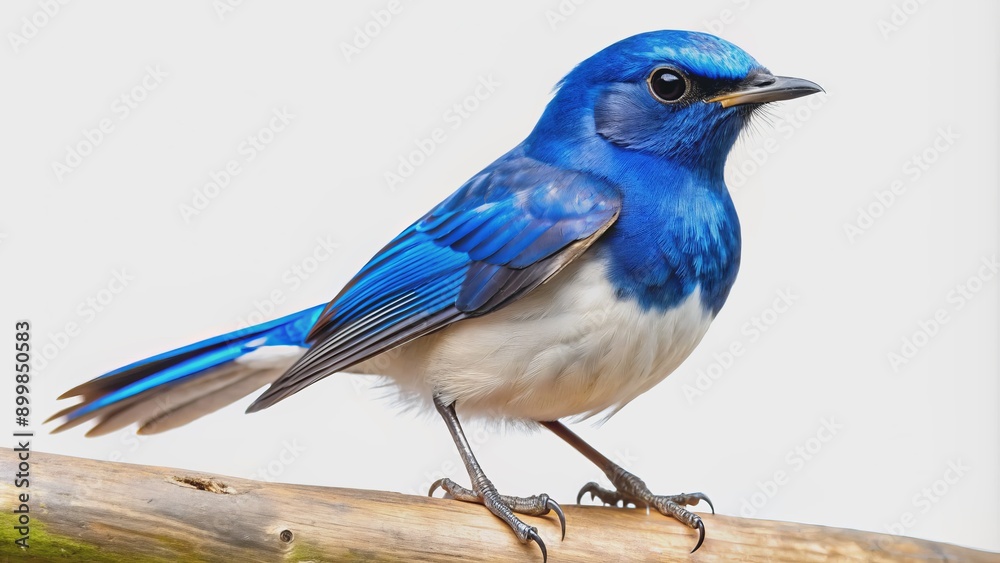 A Vibrant Blue Bird Perched on a Branch, Photography, Close-up, Bird, Nature, Wildlife A Vibrant Blue Bird Perched on a Branch, Photography, Close-up, Bird, Nature, Wildlife