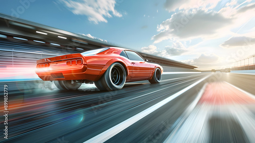 Drag Racing: Speeding Down the Track captures the excitement of high-speed competition, highlighting the precision, skill, adrenaline rush of drag racing.It explores the mechanics,strategies,community