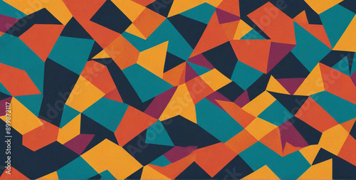 Wallpaper Mural seamless geometric pattern Torontodigital.ca