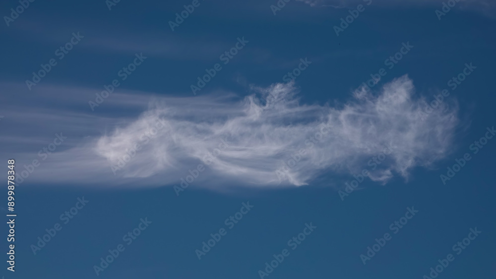 Ciel nuageux en gros plan Ciel nuageux en gros plan