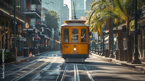 Wallpaper Mural New Orleans, Louisiana, USA streetcars Torontodigital.ca