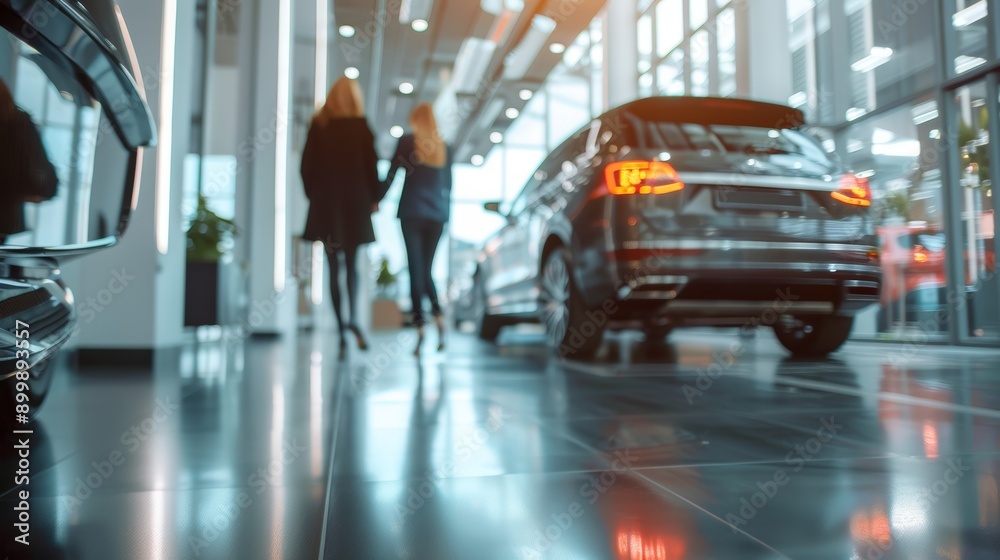 Luxury Car Showroom Scene for Business and Sales Generative AI Luxury Car Showroom Scene for Business and Sales Generative AI