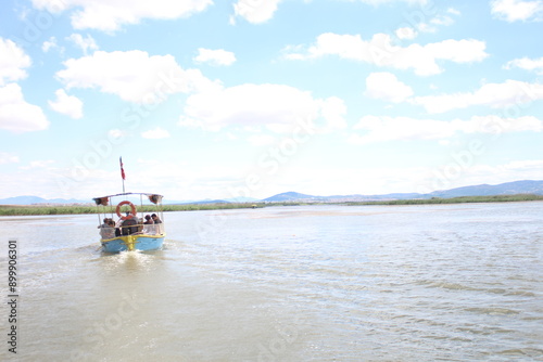 person on the boat