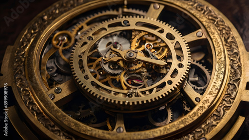 old clock mechanism