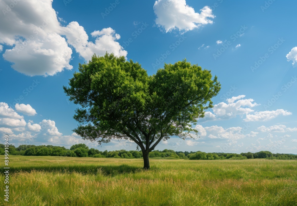 heart-shaped tree stands alone in the middle of an open field, surrounded by tall grass heart-shaped tree stands alone in the middle of an open field, surrounded by tall grass