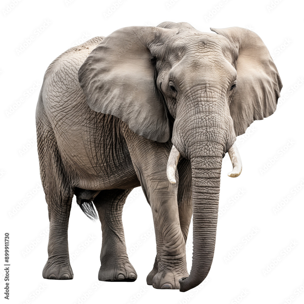 Obraz premium elephant isolated on white