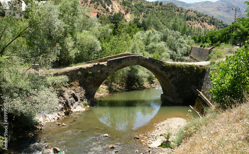 Located in Gumushane, Turkey, Kamberli Bridge was built in the 18th century.
 photo