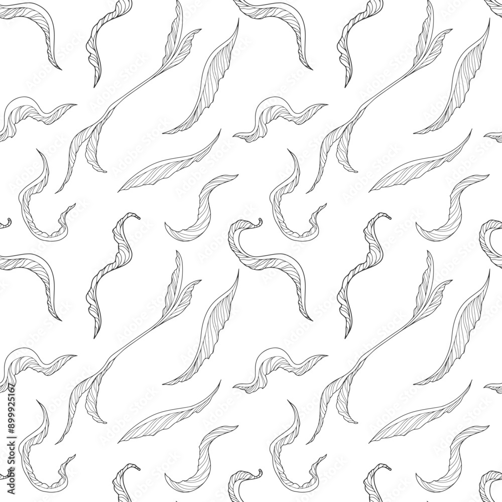 Abstract organic shapes pattern. Hand drawn line illustration background. Ink painting style composition for decoration. Abstract organic shapes pattern. Hand drawn line illustration background. Ink painting style composition for decoration.