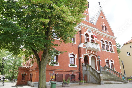 Obraz na płótnie Ratusz w Kętrzynie. Polska - Mazury - Warmia. w salonie