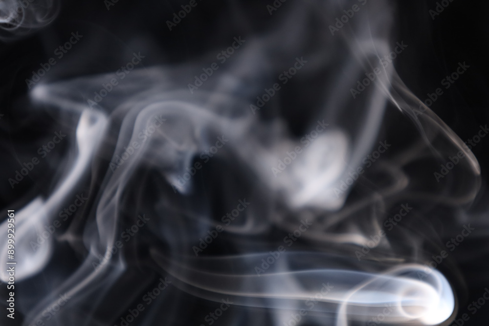 White smoke on a dark background, abstract, silver fog, minimalism, line of light White smoke on a dark background, abstract, silver fog, minimalism, line of light