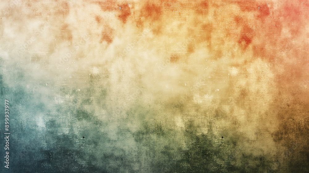 Obraz premium Abstract watercolor cracked wall texture, pastel colors.