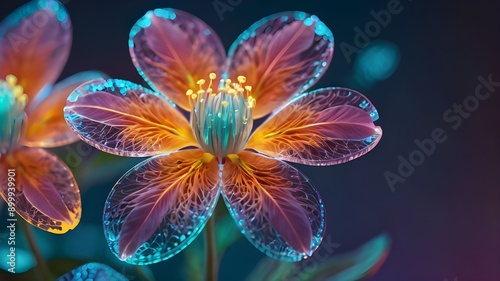 flower in the dark