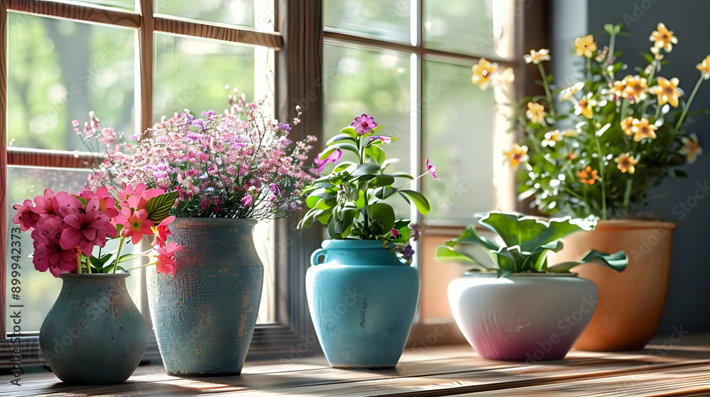 Decorating with flowerpots in interior design Decorating with flowerpots in interior design