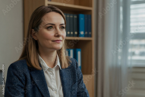 Free Download A woman psychologist communicates with her client in her office - GFXLoad
