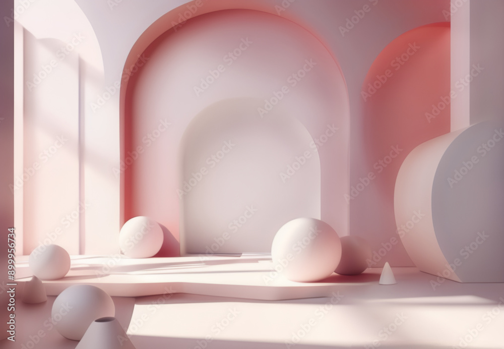 Fototapeta premium interior of a room