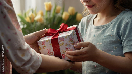 AI generation picture related to Mother's Day celebration, creative greeting card, banner, poster