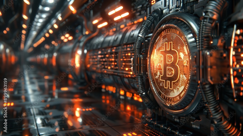 Digital Data Stream Background With Binary Code The Flow Information Of