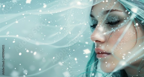 Woman In Snow