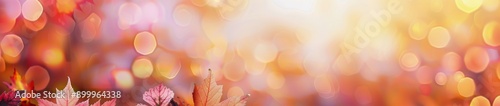Autumn Leaves in Bokeh