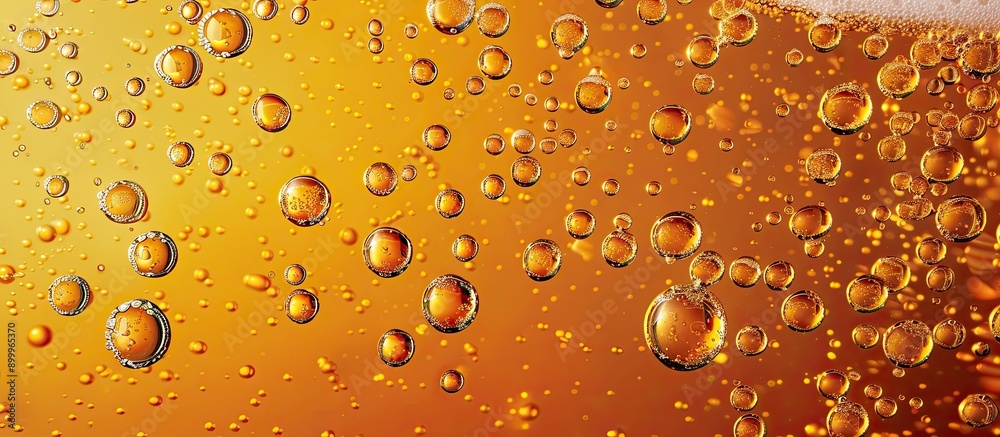 Effervescent Tiny Bubbles Floating Amidst Orange Beer in Cozy Pub Setting During Warm Afternoon Effervescent Tiny Bubbles Floating Amidst Orange Beer in Cozy Pub Setting During Warm Afternoon