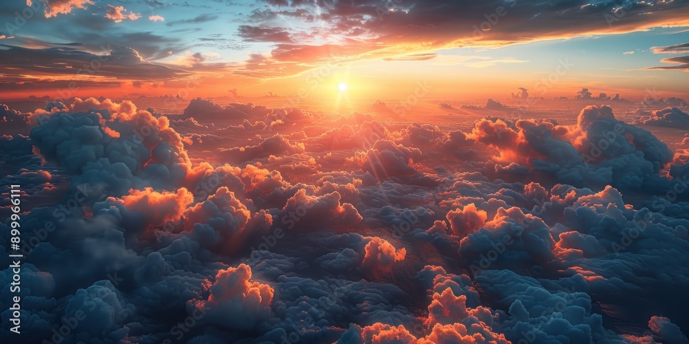 Golden Hour Above the Clouds Golden Hour Above the Clouds