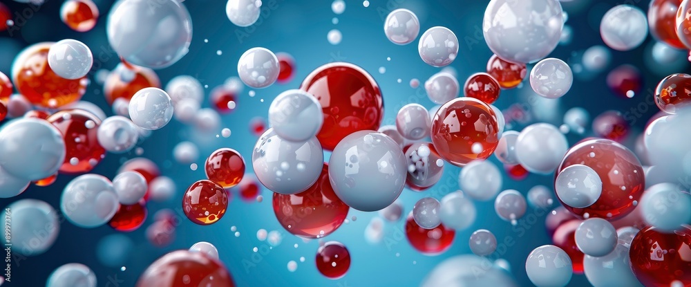 Molecule , 3D , High Definition Molecule , 3D , High Definition
