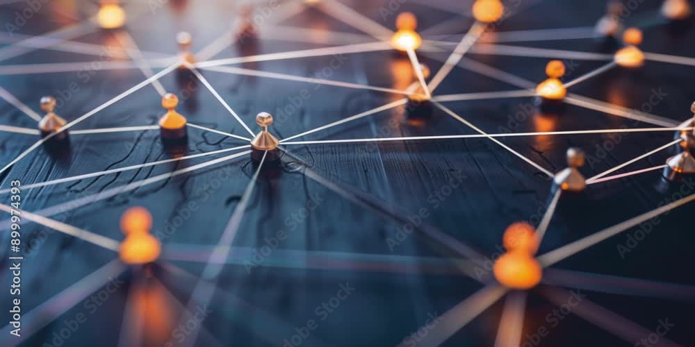 Organizational structure concept. Teamwork organization and business workflow process management for Information on hierarchical structure of departments in business	