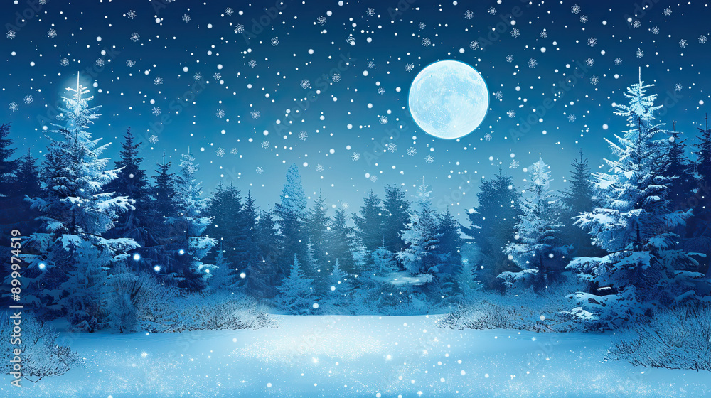 Winter night landscape snowy forest and fir branches serene and tranquil scene quiet and peaceful winter setting frosty and crisp atmosphere beautiful and pristine snow-covered trees calm Winter night landscape snowy forest and fir branches serene and tranquil scene quiet and peaceful winter setting frosty and crisp atmosphere beautiful and pristine snow-covered trees calm
