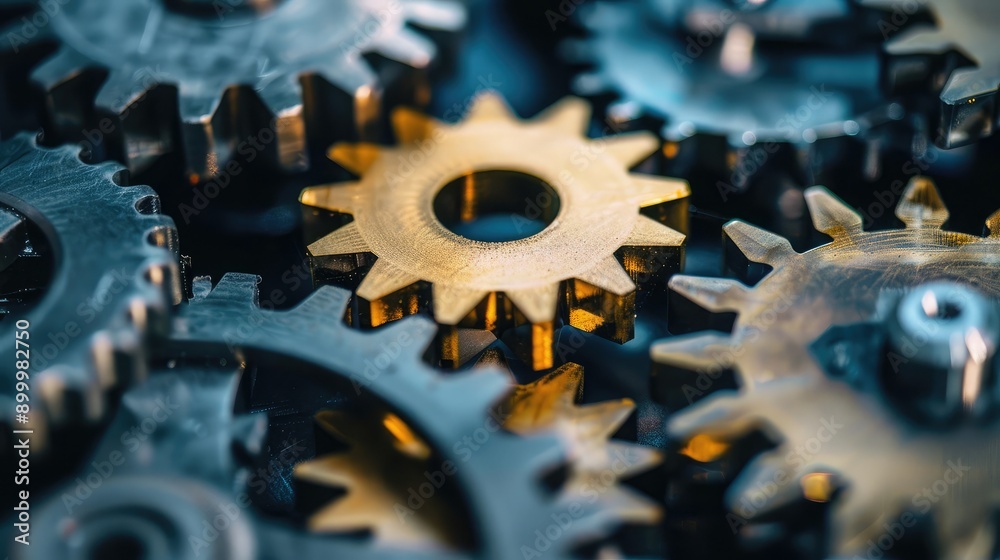 Gears and cogs meshing together, illustrating teamwork and support. Gears and cogs meshing together, illustrating teamwork and support.