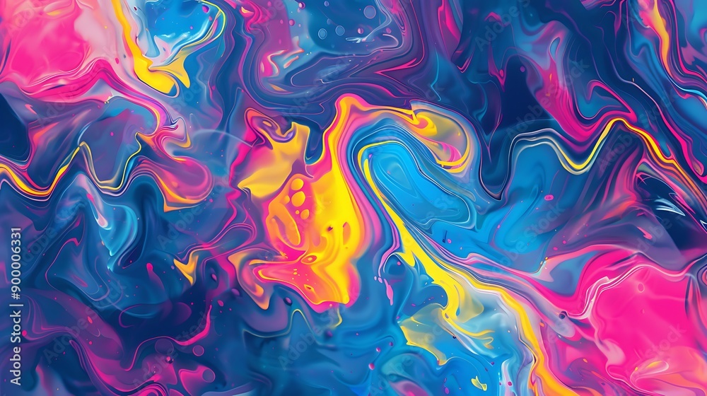 Abstract Swirling Colors: A Vibrant Artistic Expression Abstract Swirling Colors: A Vibrant Artistic Expression