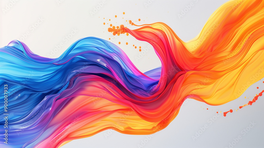 An abstract image featuring flowing, ribbon-like patterns in vibrant shades of blue, purple, pink, and orange, creating a dynamic and colorful visual effect. An abstract image featuring flowing, ribbon-like patterns in vibrant shades of blue, purple, pink, and orange, creating a dynamic and colorful visual effect.