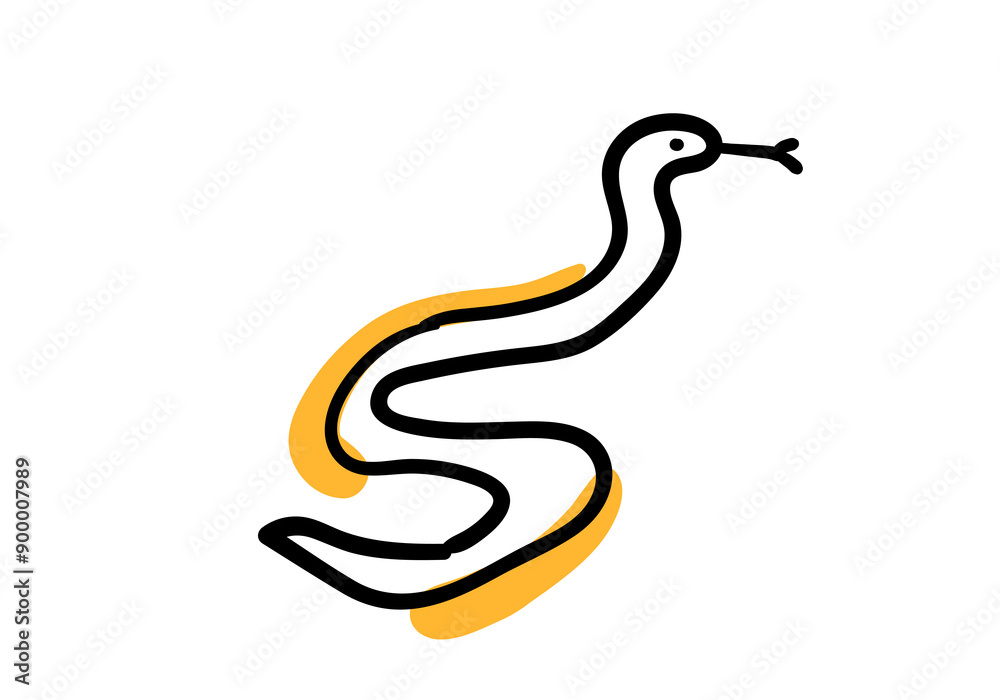 Hand drawn with yellow strokes, icon, doodle, cartoon, vector illustration. Hand drawn with yellow strokes, icon, doodle, cartoon, vector illustration.