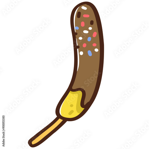 Chocolate Dipped Banana
