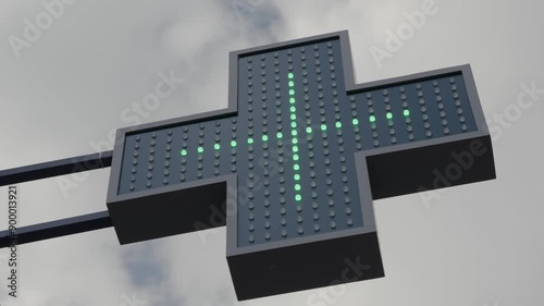 cross on the wall