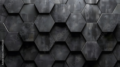 Fototapeta Naklejka Na Ścianę i Meble -  Abstract Hexagon Pattern Background