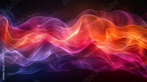 Abstract Flowing Light Waves